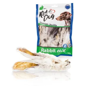 KIDDOG uszy królika z futerkiem 180 g